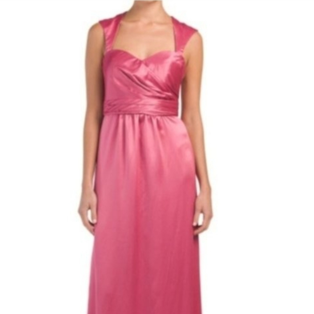 𝅺amsale Bridesmaids Satin Gown